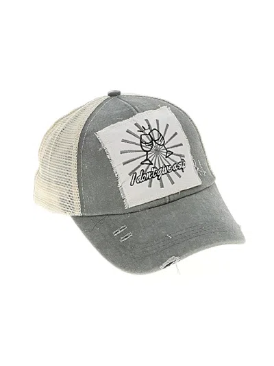 Pre-owned Unbranded Baseball Cap In Gray