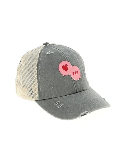 Pre-owned Unbranded Baseball Cap In Gray