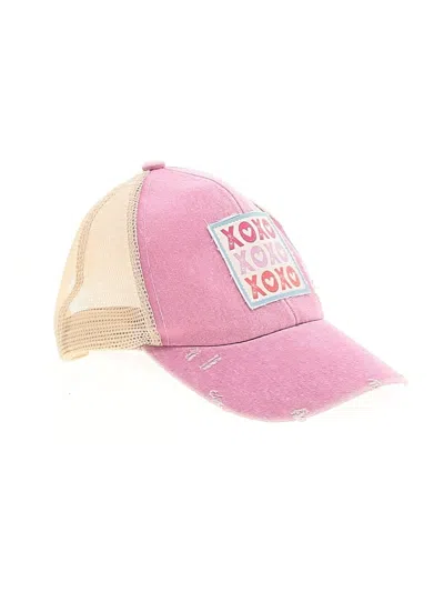 Pre-owned Unbranded Baseball Cap In Pink
