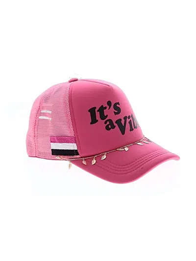 Pre-owned Unbranded Baseball Cap In Pink