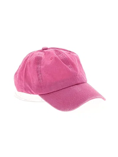 Pre-owned Unbranded Baseball Cap In Pink