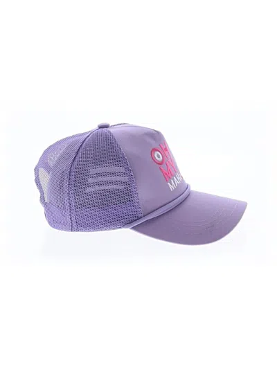 Pre-owned Unbranded Baseball Cap In Purple