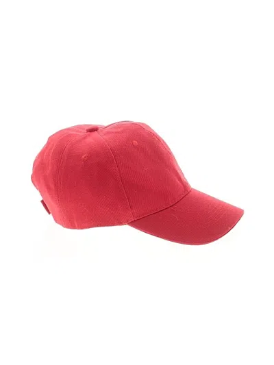 Pre-owned Unbranded Baseball Cap In Red