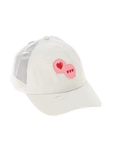 Pre-owned Unbranded Baseball Cap In White