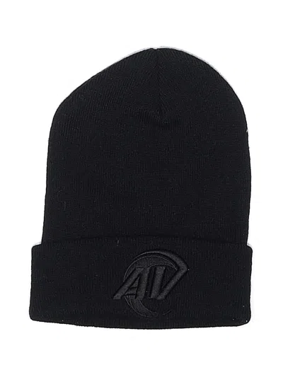 Pre-owned Unbranded Beanie Hat In Black