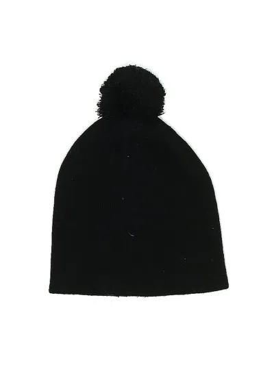 Pre-owned Unbranded Beanie Hat In Black