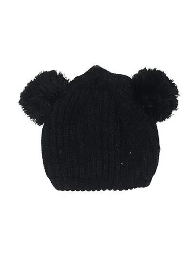Pre-owned Unbranded Kids' Beanie Hat In Black
