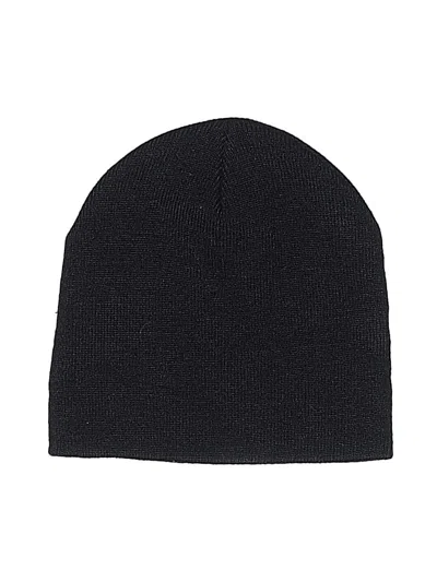 Pre-owned Unbranded Beanie Hat In Black