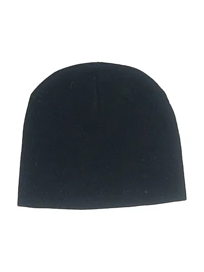 Pre-owned Unbranded Beanie Hat In Black