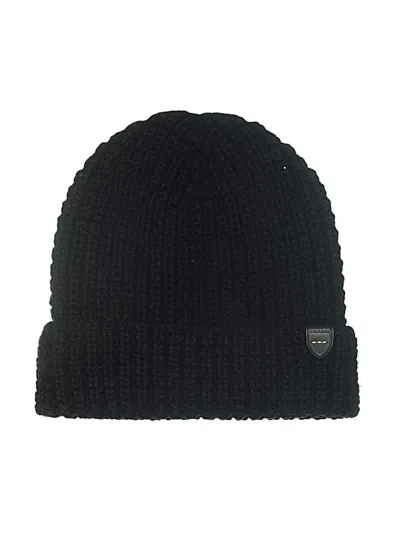 Pre-owned Unbranded Beanie Hat In Black