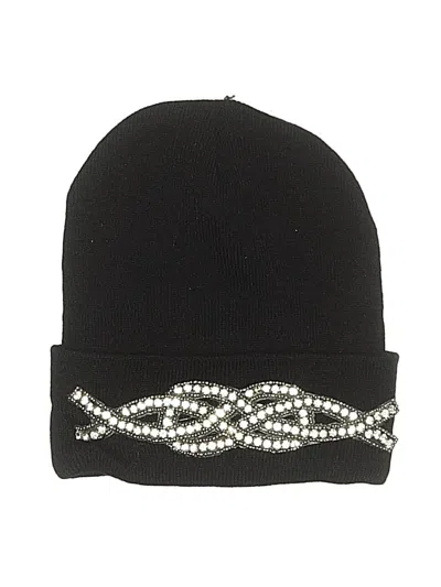 Pre-owned Unbranded Beanie Hat In Black