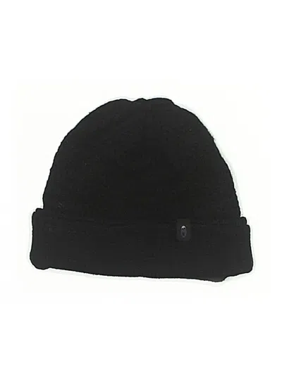 Pre-owned Unbranded Beanie Hat In Black