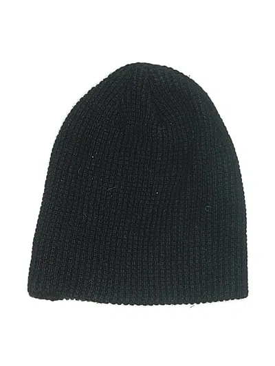 Pre-owned Unbranded Beanie Hat In Black