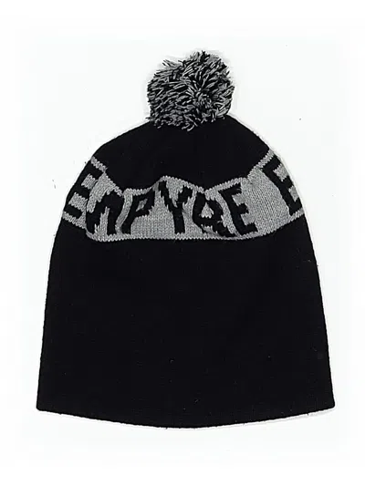 Pre-owned Unbranded Beanie Hat In Black
