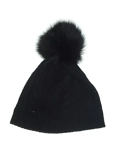 Pre-owned Unbranded Beanie Hat In Black