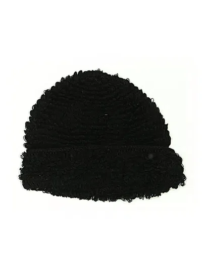 Pre-owned Unbranded Beanie Hat In Black