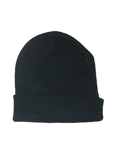 Pre-owned Unbranded Beanie Hat In Black