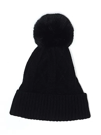 Pre-owned Unbranded Beanie Hat In Black