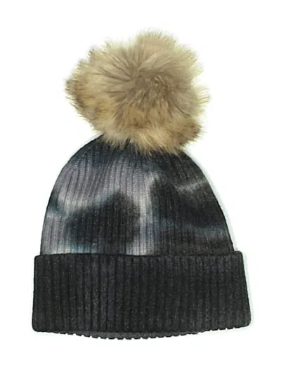 Pre-owned Unbranded Beanie Hat In Black