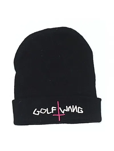 Pre-owned Unbranded Beanie Hat In Black