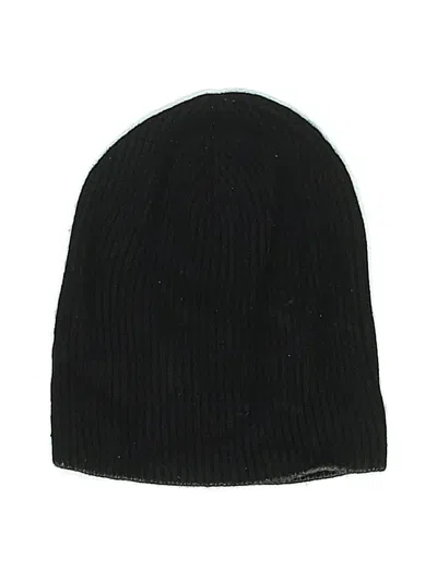 Pre-owned Unbranded Beanie Hat In Black