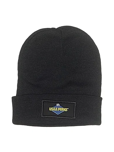 Pre-owned Unbranded Beanie Hat In Black