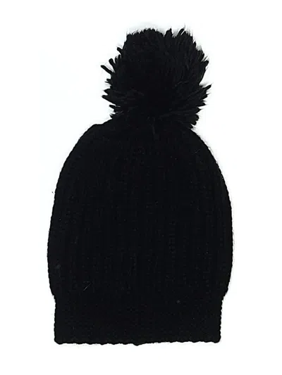 Pre-owned Unbranded Beanie Hat In Black