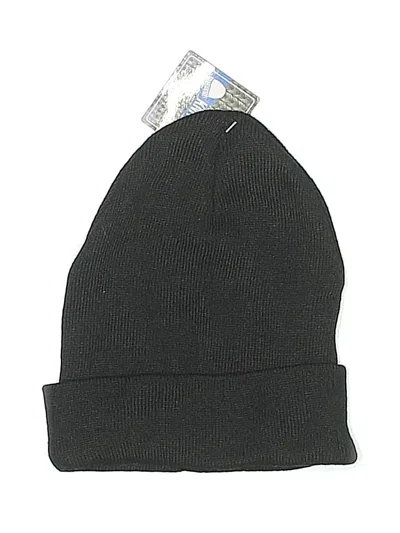 Pre-owned Unbranded Beanie Hat In Black