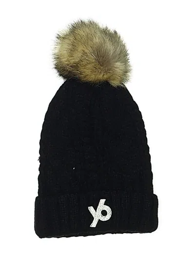 Pre-owned Unbranded Beanie Hat In Black