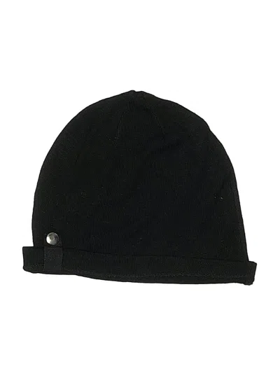 Pre-owned Unbranded Beanie Hat In Black