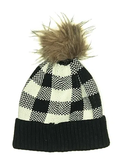 Pre-owned Unbranded Beanie Hat In Black
