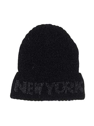 Pre-owned Unbranded Beanie Hat In Black
