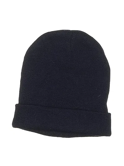 Pre-owned Unbranded Beanie Hat In Blue