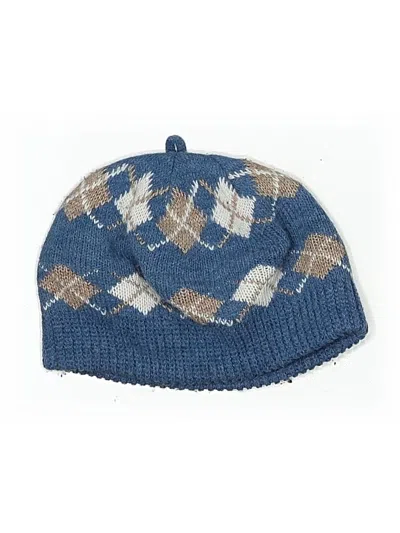 Pre-owned Unbranded Beanie Hat In Blue