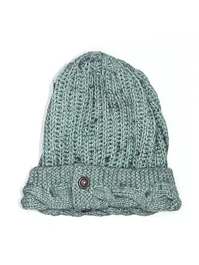 Pre-owned Unbranded Beanie Hat In Blue