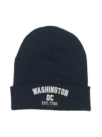 Pre-owned Unbranded Beanie Hat In Blue