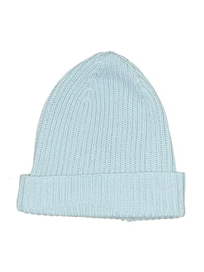 Pre-owned Unbranded Beanie Hat In Blue