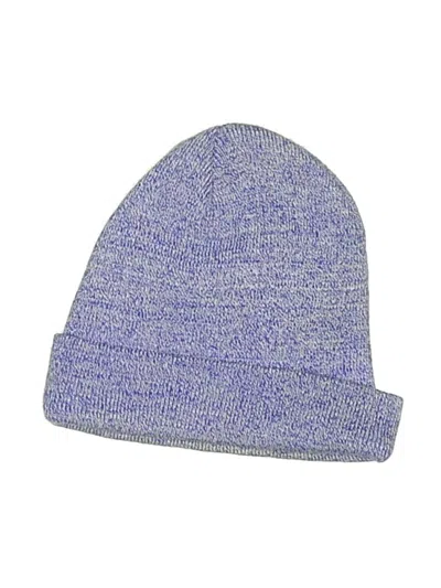 Pre-owned Unbranded Beanie Hat In Blue