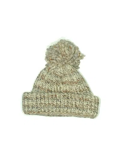 Pre-owned Unbranded Beanie Hat In Brown