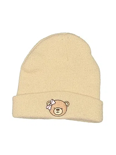 Pre-owned Unbranded Kids' Beanie Hat In Brown