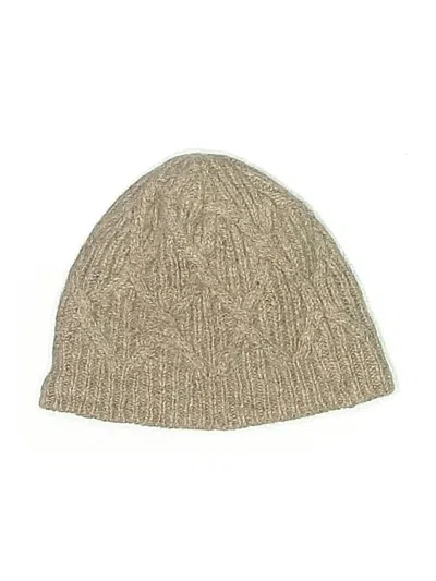 Pre-owned Unbranded Kids' Beanie Hat In Brown