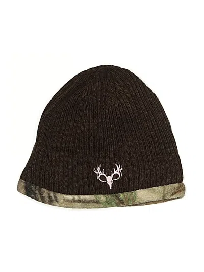 Pre-owned Unbranded Beanie Hat In Brown