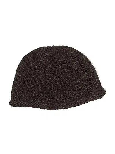 Pre-owned Unbranded Beanie Hat In Brown