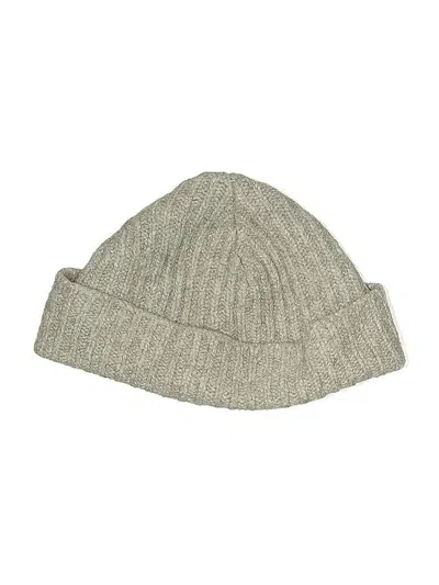 Pre-owned Unbranded Beanie Hat In Gray