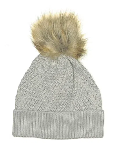 Pre-owned Unbranded Beanie Hat In Gray