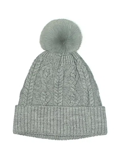 Pre-owned Unbranded Beanie Hat In Gray