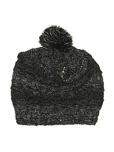 Pre-owned Unbranded Beanie Hat In Gray