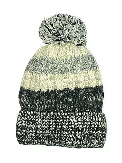 Pre-owned Unbranded Beanie Hat In Gray