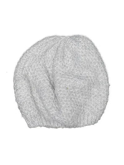 Pre-owned Unbranded Beanie Hat In Gray