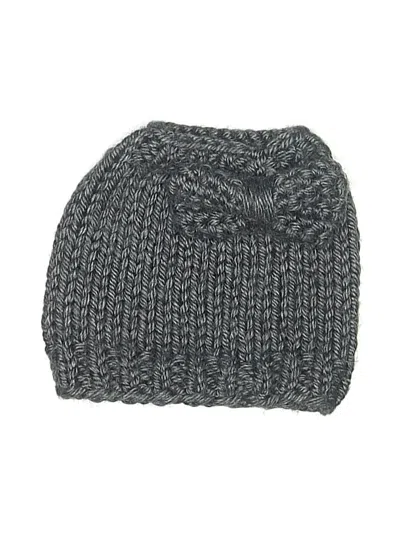 Pre-owned Unbranded Beanie Hat In Gray